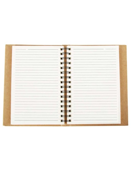 BASINEVLERİ KRAFT TARİHSİZ DEFTER (15X21 CM)