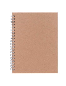 ATAPARK KRAFT SPİRALLİ DEFTER (13X18,5 CM)